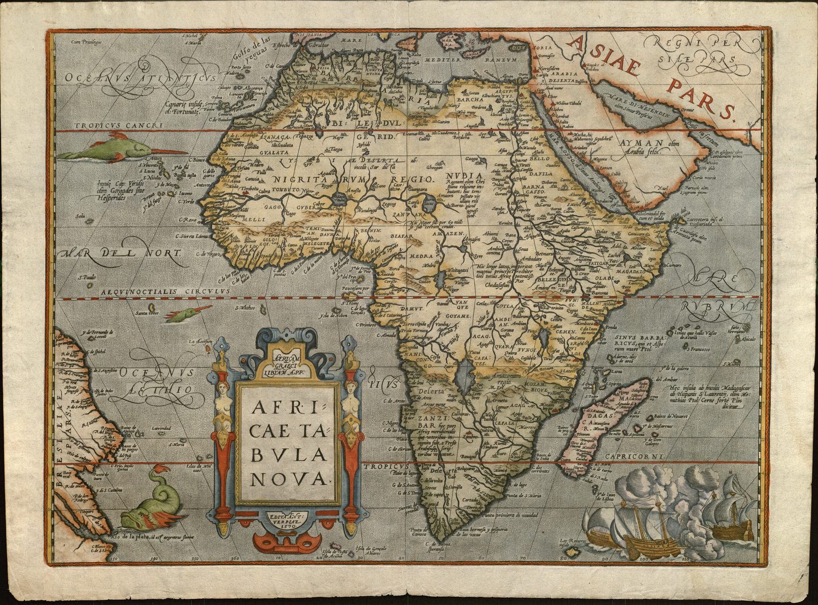 Ortelius Africa